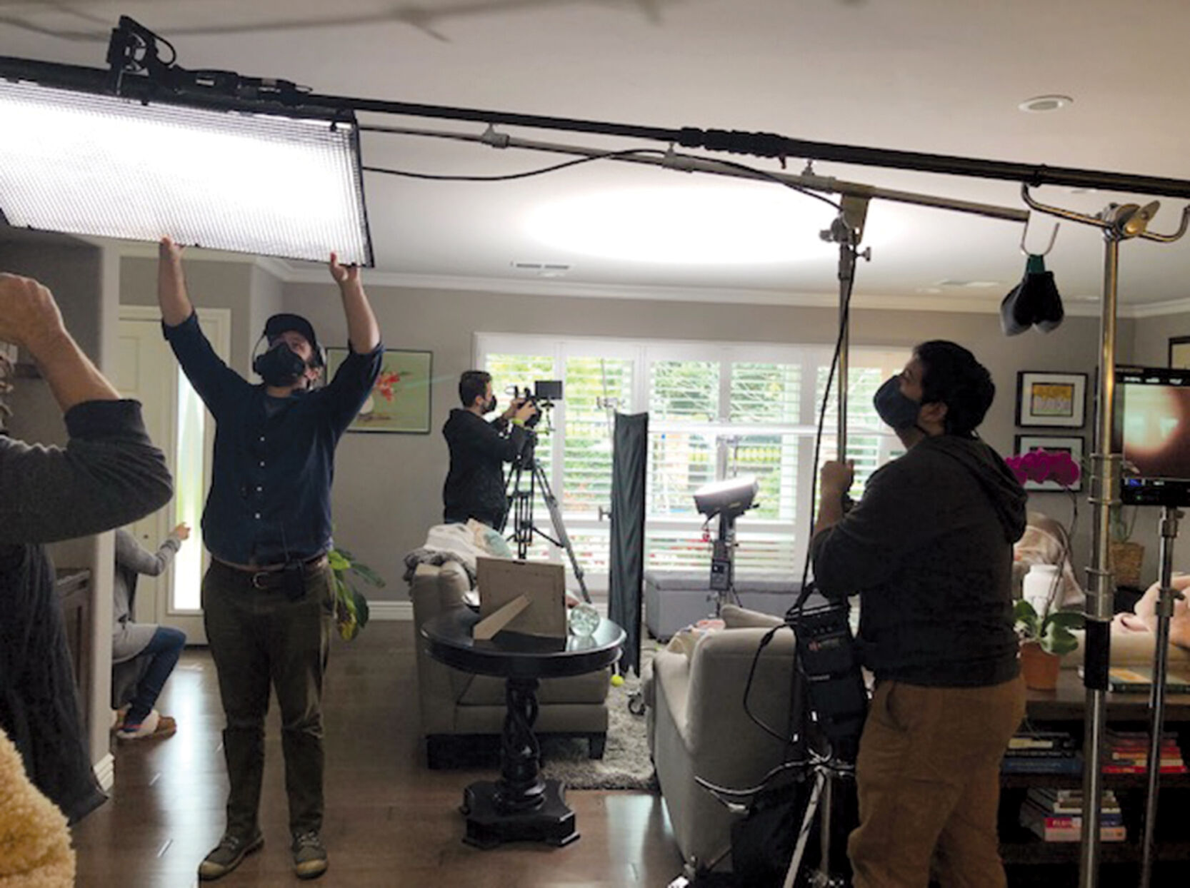Filming in Tracy